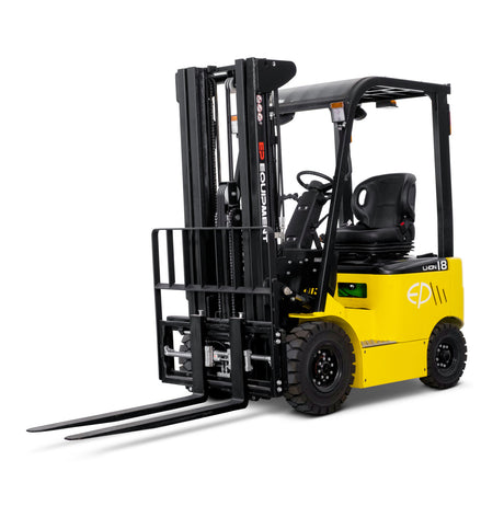 Titel: Elektrisk gaffeltruck EFL181 – 1800 kg med Li-ion batteri

Alt-tekst: Kompakt eltruck fra EP med 1800 kg kapacitet og vedligeholdelsesfrit lithium-ion batteri

Beskrivelse: EFL181 fra EP Equipment er en driftssikker og økonomisk eltruck med 48V/150Ah lithium-ion batteri og integreret lader. Med en venderadius på kun 1920 mm og høj ergonomi er den ideel til både indendørs og udendørs brug i lager, butik og byggeplads. Perfekt til virksomheder med behov for fleksibel og effektiv materialehåndtering