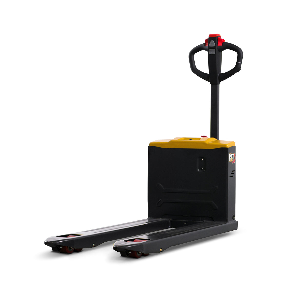 Titel: Elektrisk palleløfter NPP15QBL – 1500 kg fra Cat Lift Trucks

Alt-tekst: Kvalitetssikker el-palleløfter fra Cat med lithium batteri – kompakt og effektiv

Beskrivelse: NPP15QBL fra Cat Lift Trucks er en kompakt og driftssikker palleløfter med lithium-ion teknologi – ideel til hurtig og ergonomisk vareflytning i lager og butik Elpalle løftere